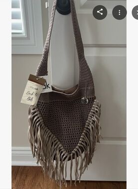 The Sak Limited Edition Sold Out Signed Tagged Free Dust Cover Fringe Glittery